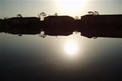 Terra Verde Resort Florida - Sunset over lake